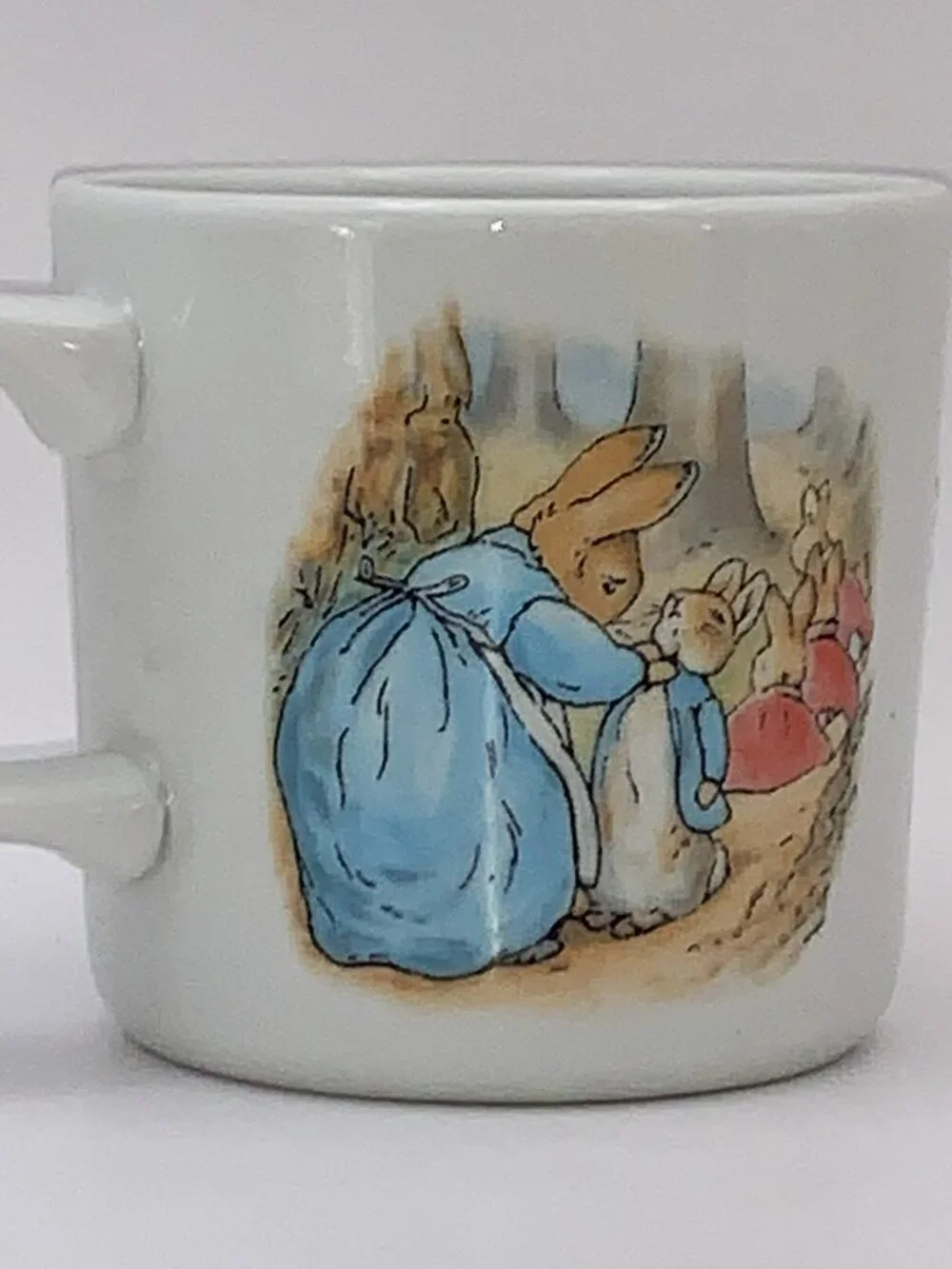 1991 Peter Rabbit‎ Beatrix Potter Wedgwood Child's Set Mug Plate Bowl NOS in Box